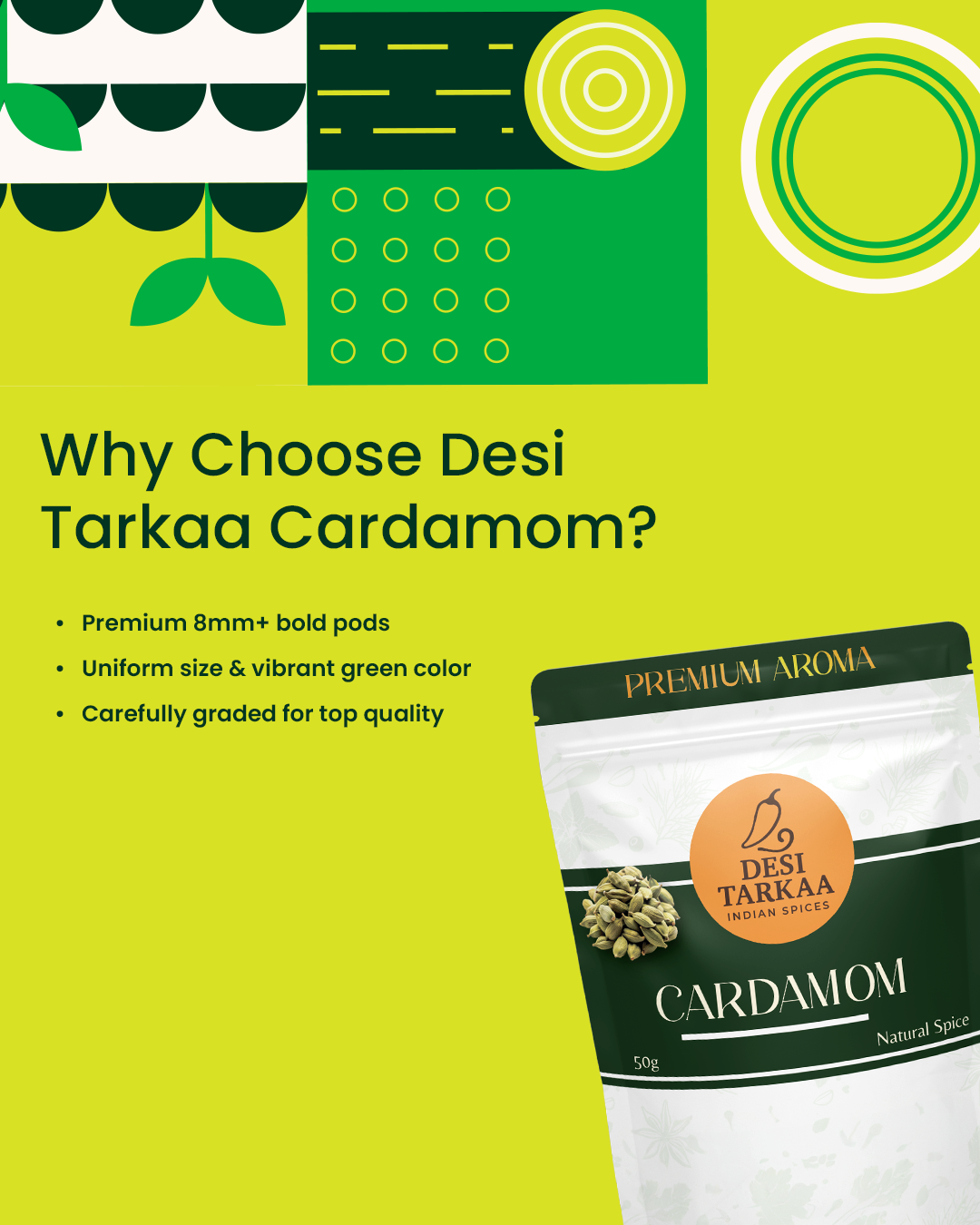 DESI TARKAA Cardamom