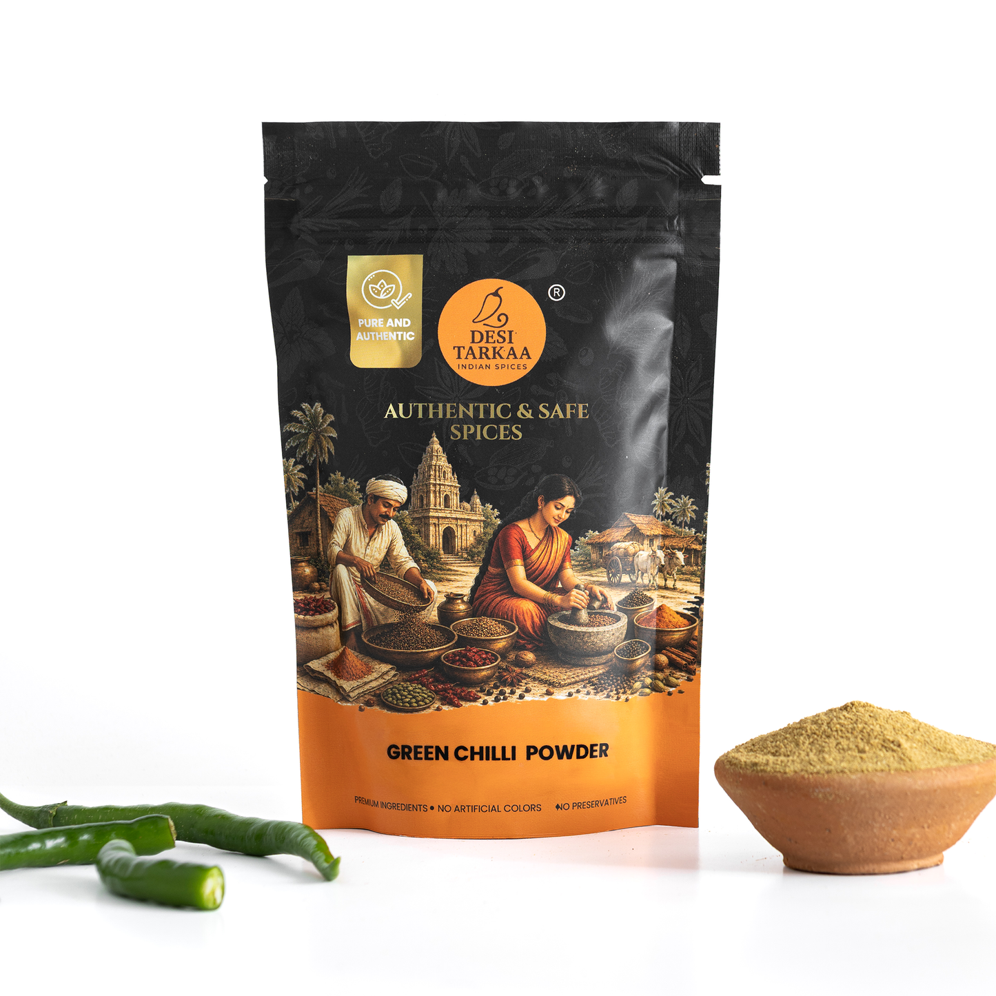 Green Chilli Powder (100g)