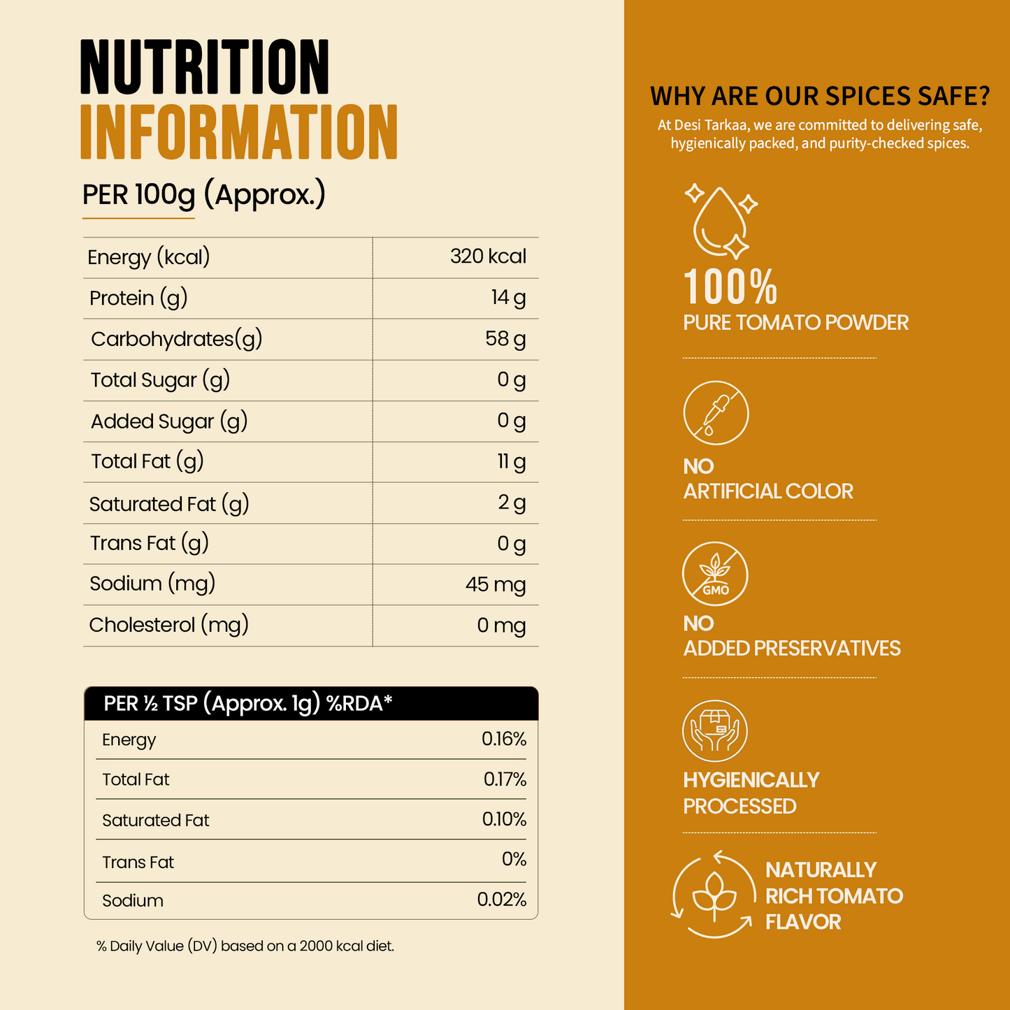 Tomato Powder (100g)