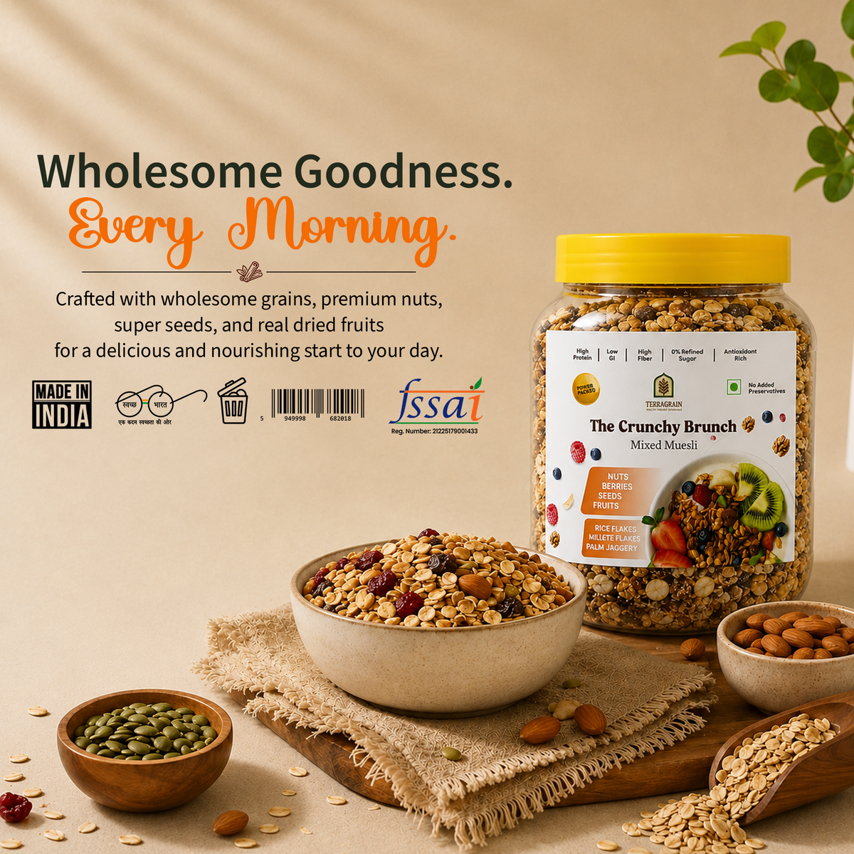 Crunchy Brunch Museli 250g
