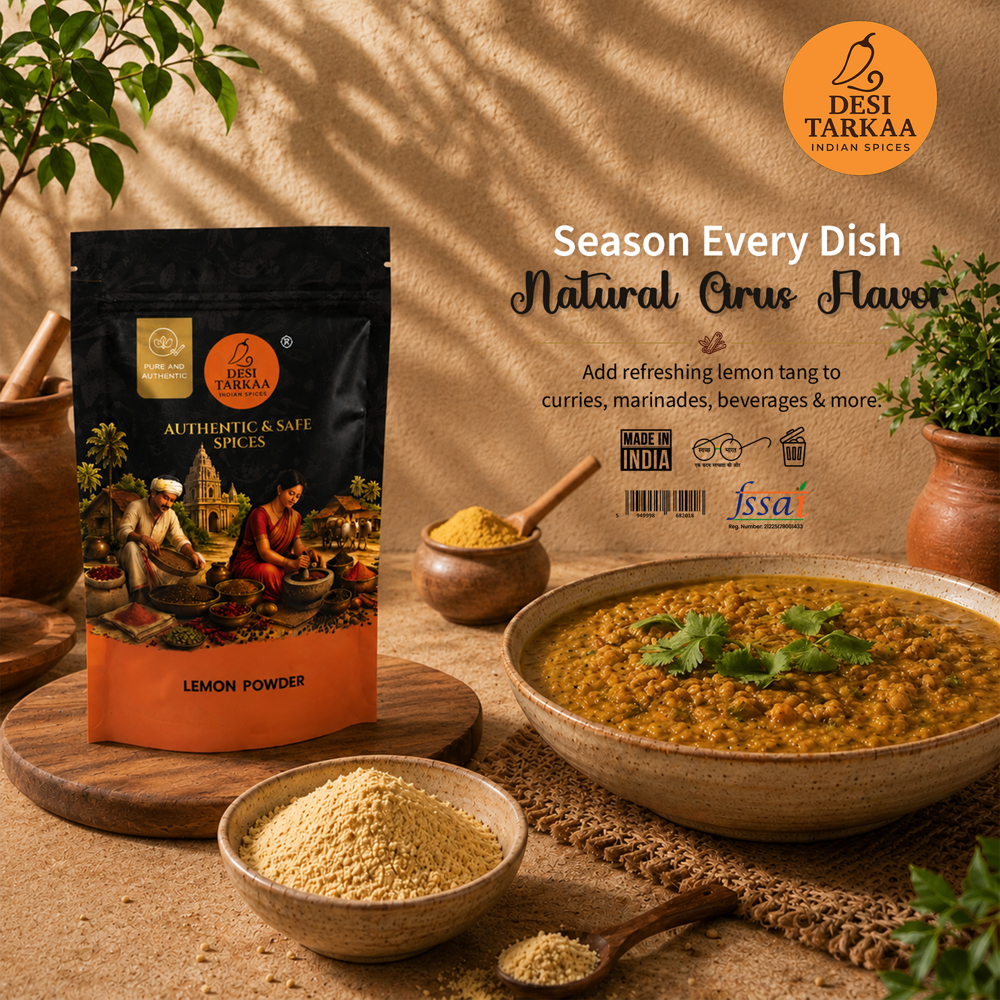 Lemon Powder (100g)