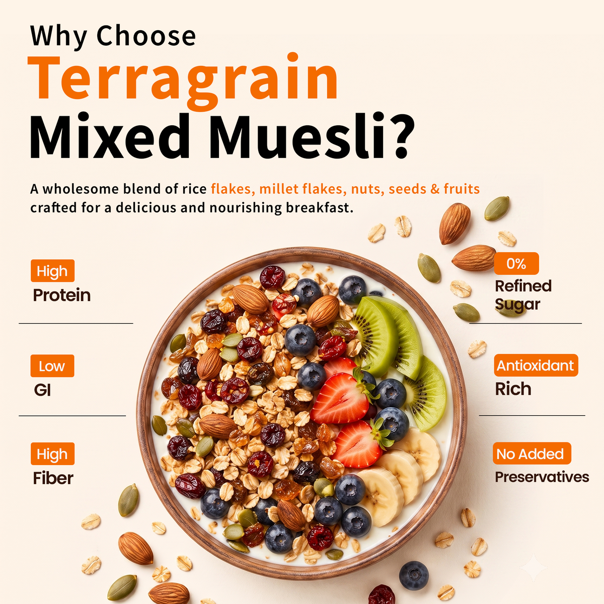 Crunchy Brunch Museli 250g