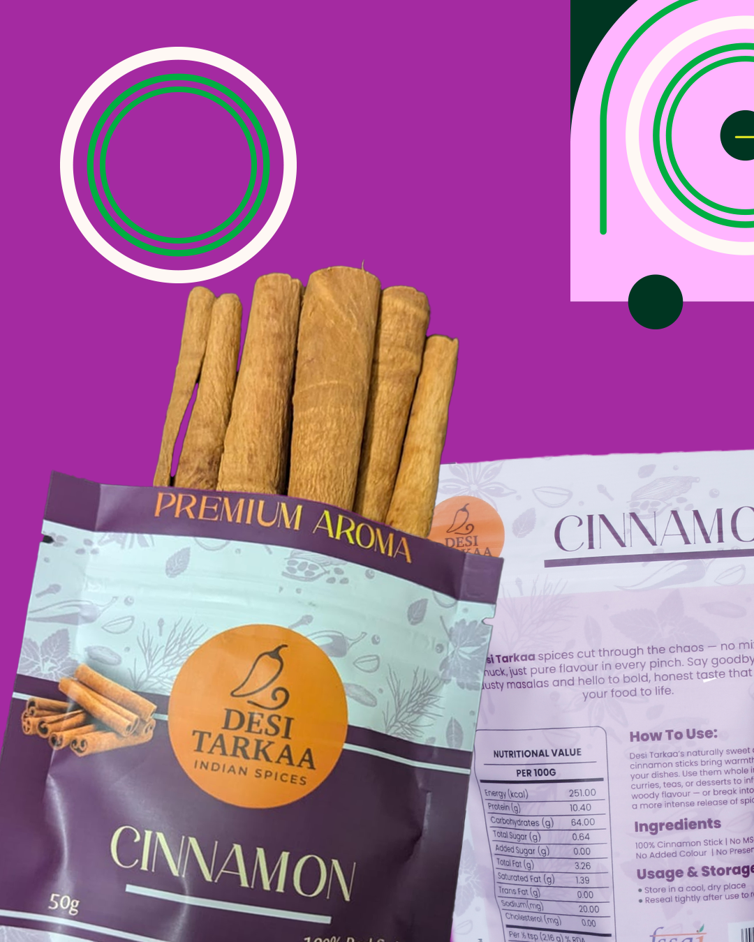 DESI TARKAA Cinnamon