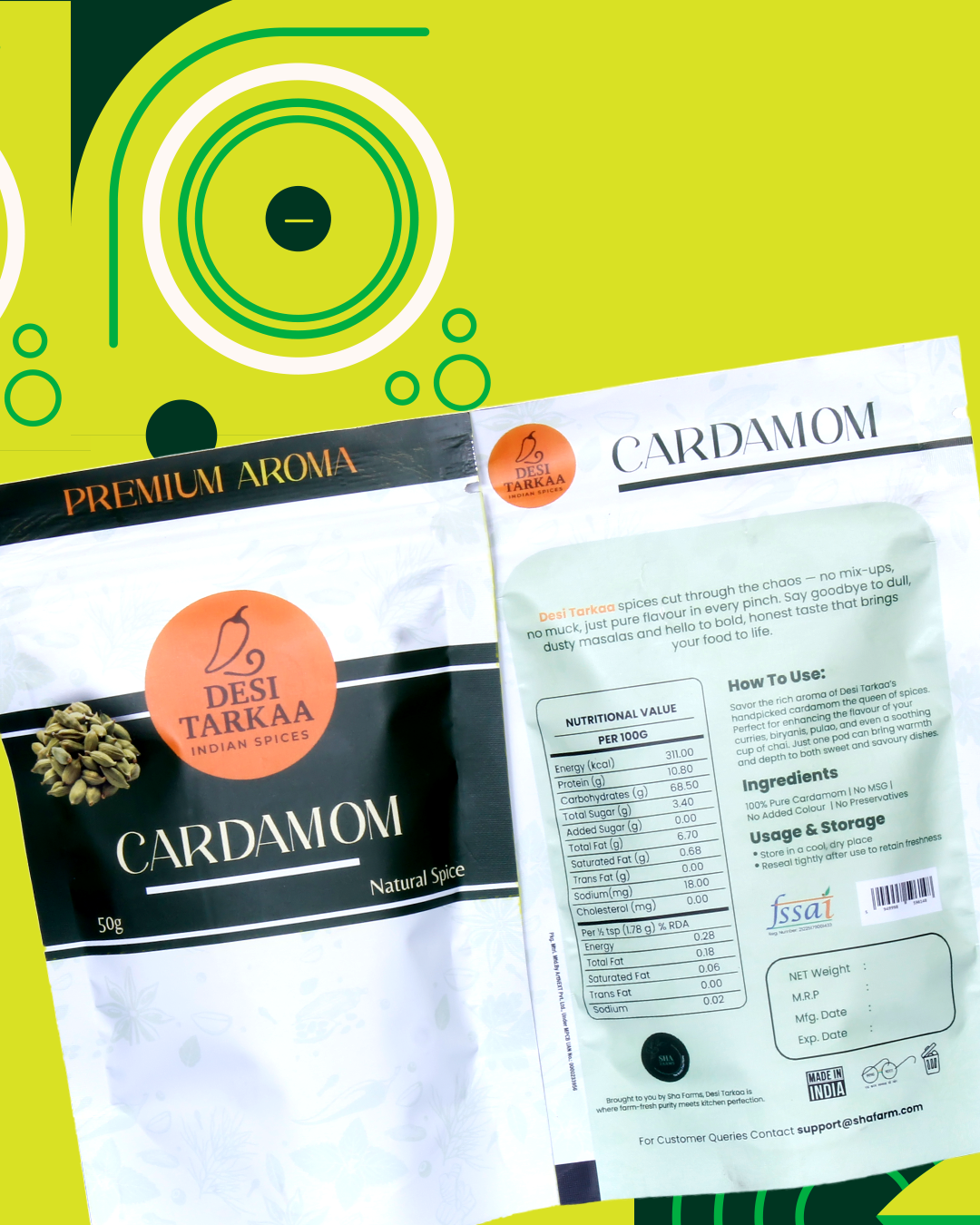 DESI TARKAA Cardamom