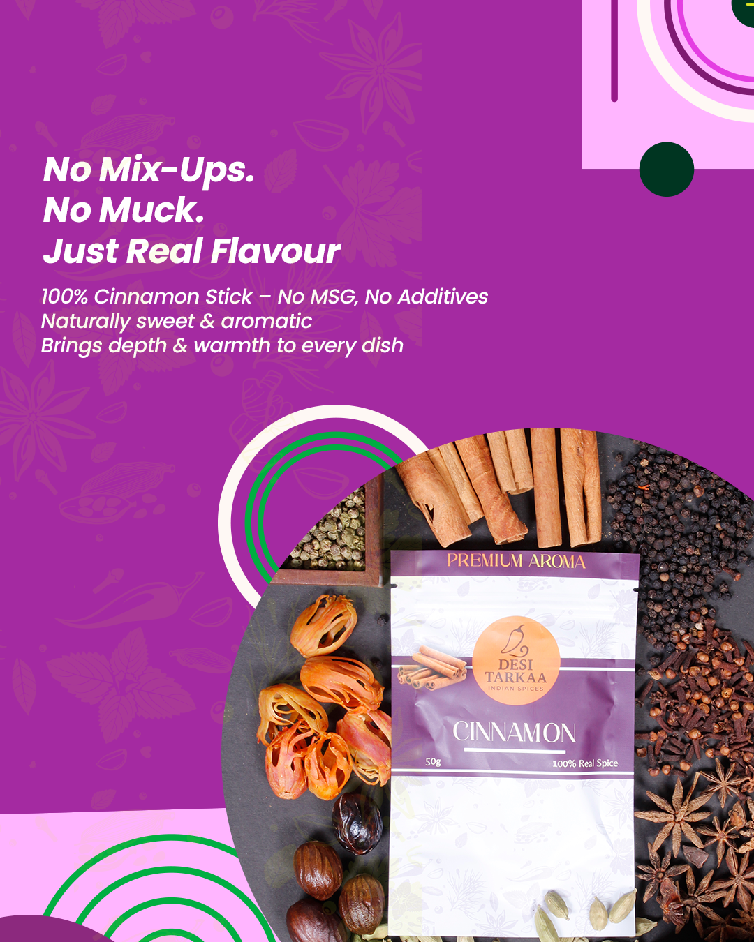 DESI TARKAA Cinnamon