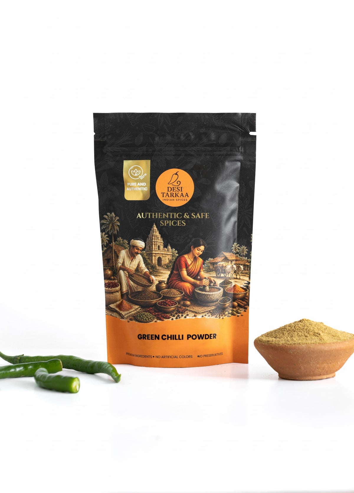 Green Chilli Powder (100g)
